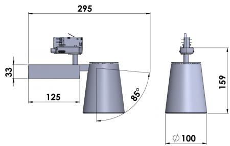 Aspect LED 3000К черный
