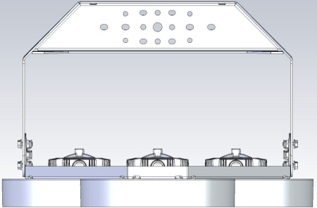 Спортивный светодиодный светильник APEX sport LP-600