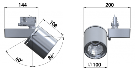 Ray Cylinder LED 2700К