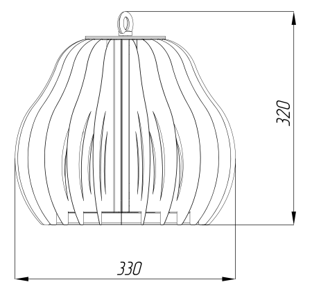 Промышленный светодиодный светильник ДСП01-90-001 К15